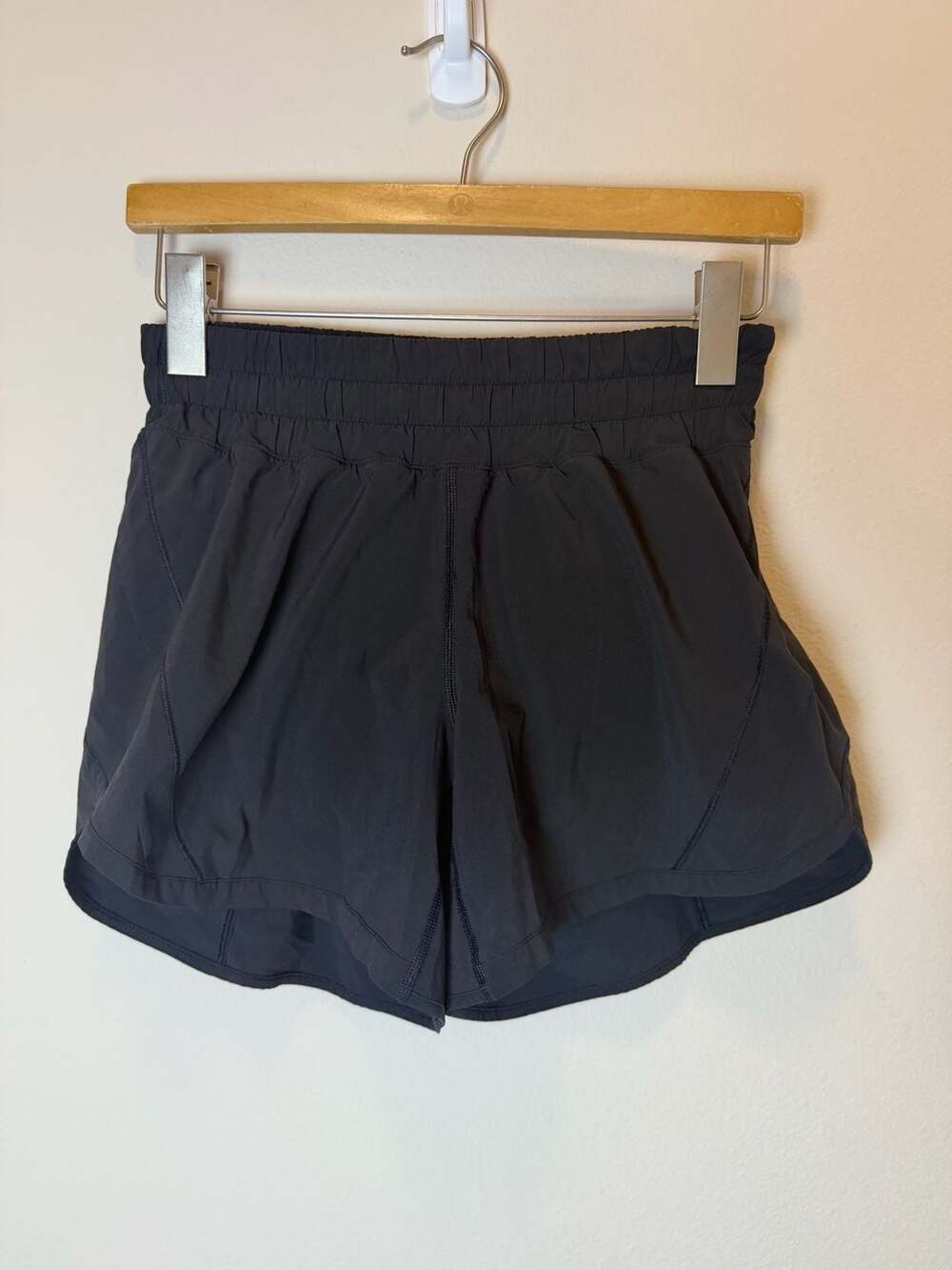 Lululemon Black High-Waist Active Shorts